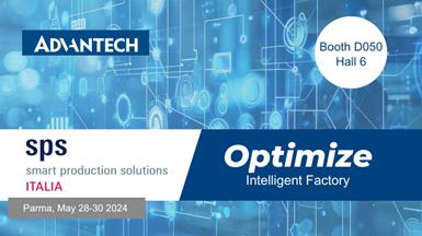 Advantech at SPS Italia 2024 to optimize the future of the industry